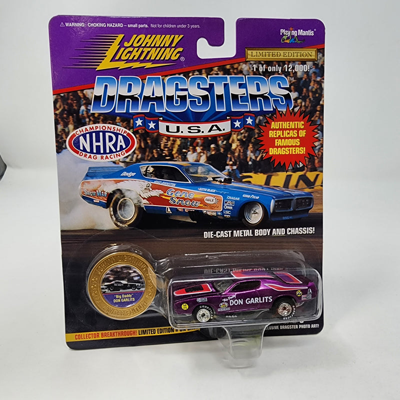 Big Daddy Don Garlits Purple * Johnny Lightning Dragsters USA