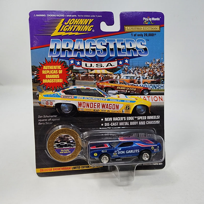 Big Daddy Don Garlits Blue * Johnny Lightning Dragsters USA