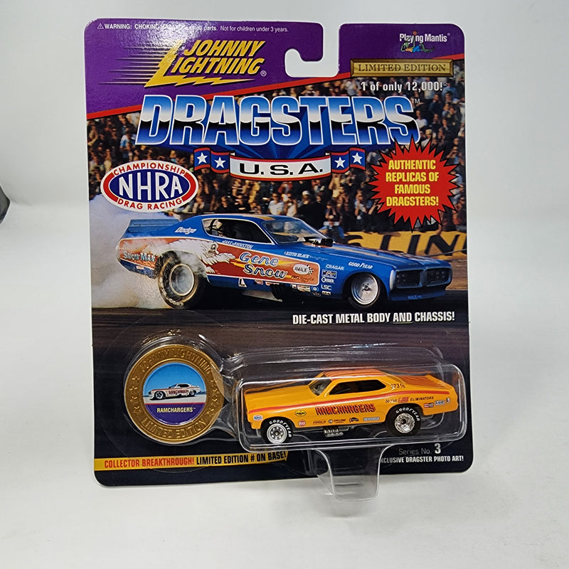 Ramchargers Orange * Johnny Lightning Dragsters USA