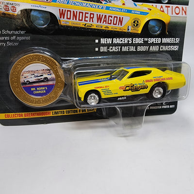 Mr Norm's Charger Yellow * Johnny Lightning Dragsters USA