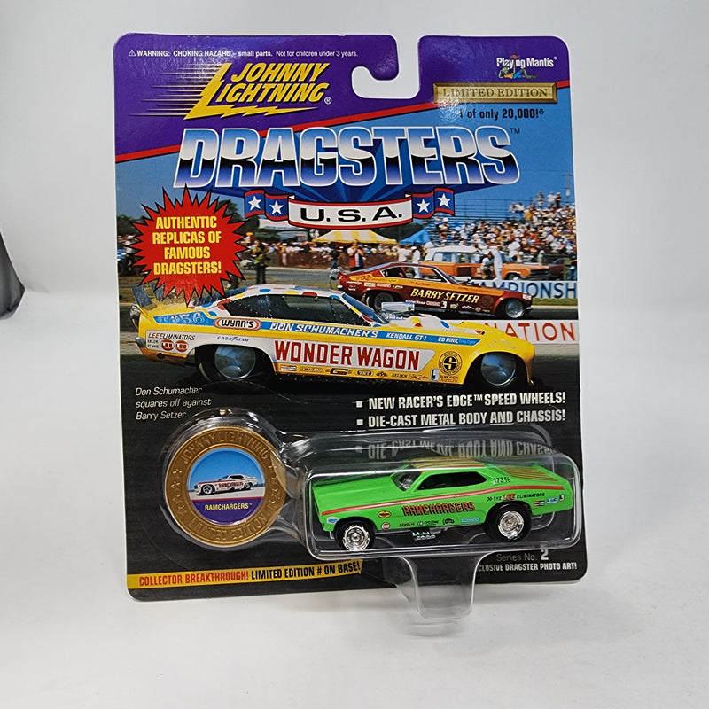 Ramcharger Green * Johnny Lightning Dragsters USA