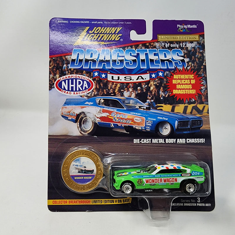 Wonder Wagon Green * Johnny Lightning Dragsters USA