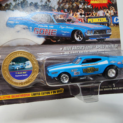 '71 Blue Max * Johnny Lightning Dragsters USA