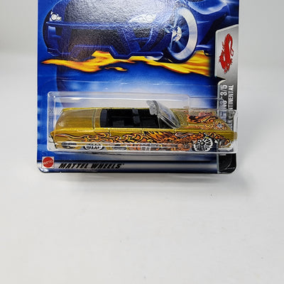 '64 Lincoln Continental #67 * Gold * 2003 Hot Wheels