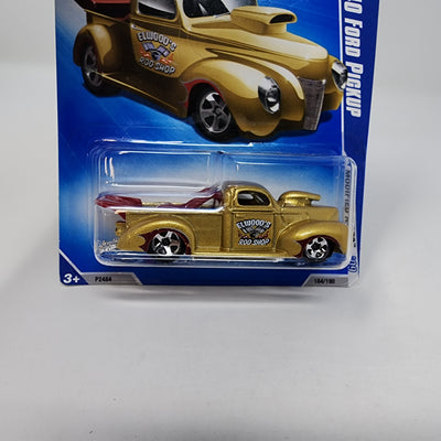 '40 Ford Pickup #164 * Gold w/ 5sp Rims * 2009 Hot Wheels