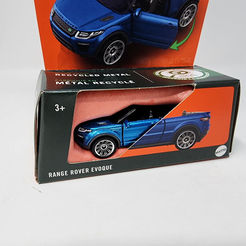 Range Rover Evoque * Blue * 2024 Matchbox Moving Parts Case Q