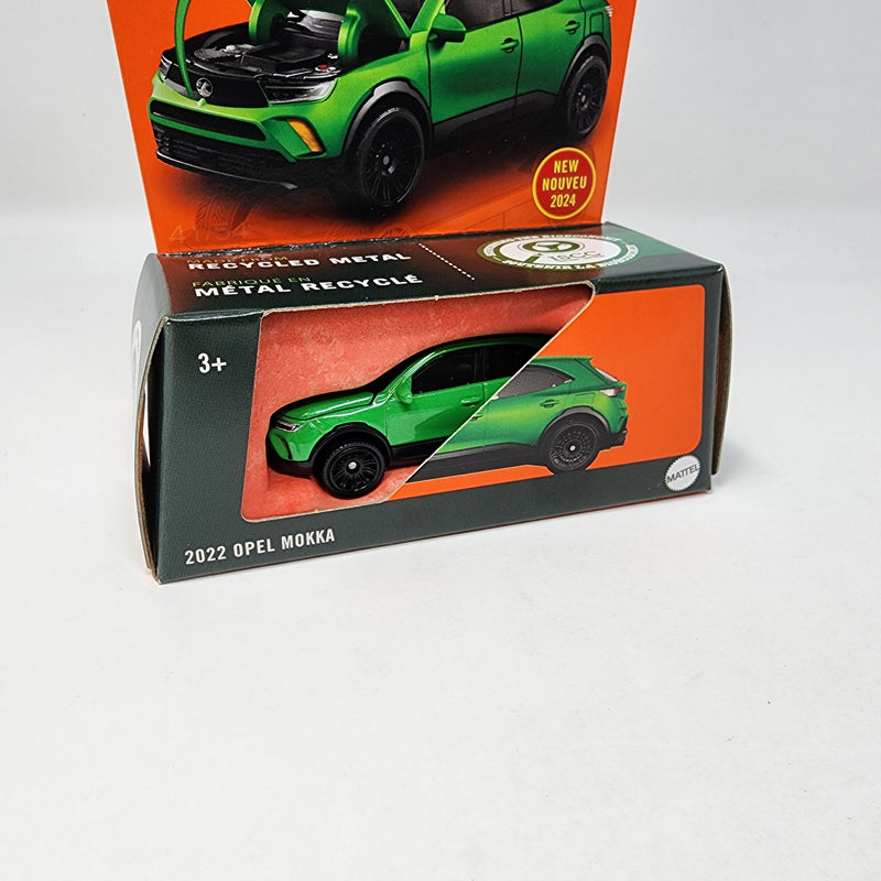 2022 OPEL Mokka * Green * 2024 Matchbox Moving Parts Case Q