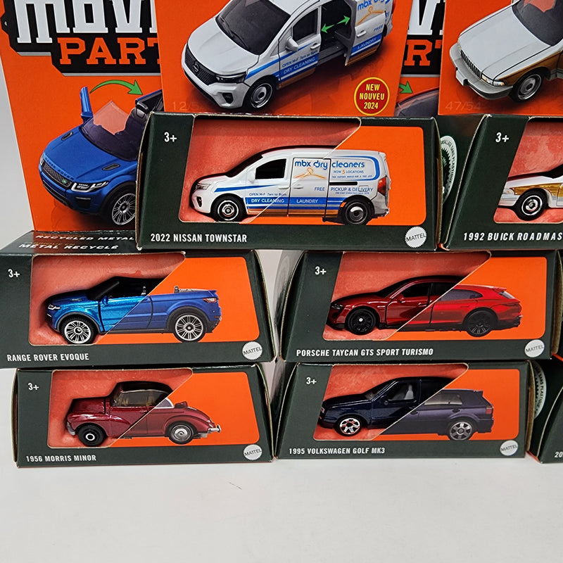 Complete 8 Car Set Case Q Moving * 2024 Matchbox Moving Parts Case Q