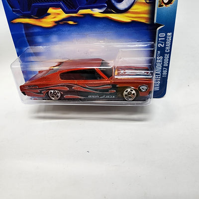 1967 Dodge Charger #144 * Orange * 2003 Hot Wheels