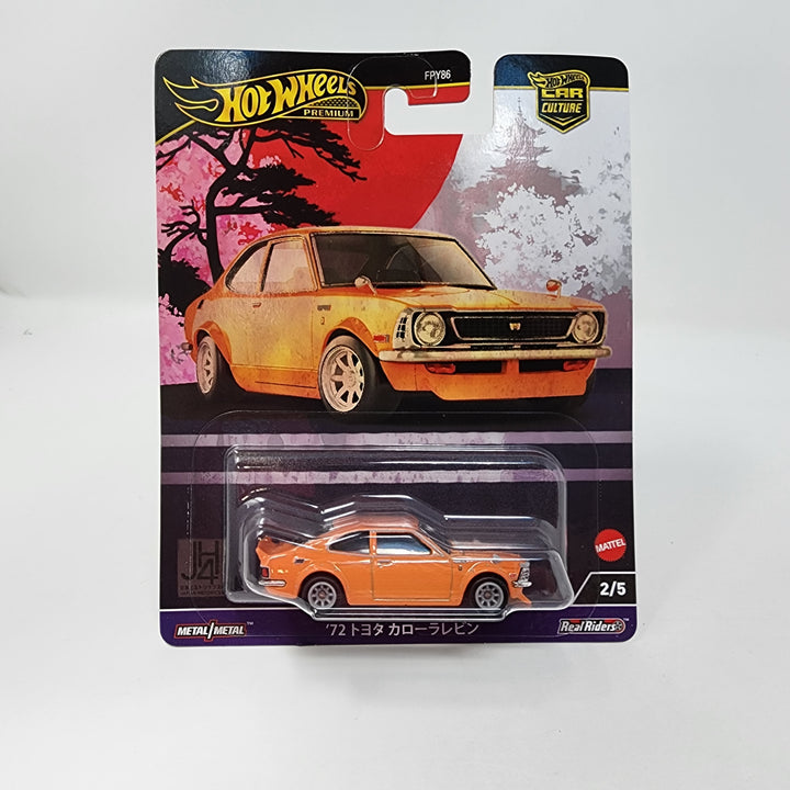 72 Toyota Corolla LEVIN 2024 Hot Wheels Japan 4 Historics Car Cultu Wheelcollectors LLC