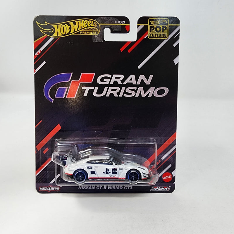 Nissan GT-R Nismo GT3 Gran Turismo * 2024 Hot Wheels Pop Culture BLACK Carded