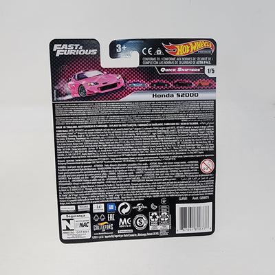 Honda S2000 * Hot Wheels Fast & Furious Quick Shifters