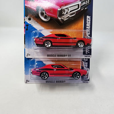 '71 dodge Charger * Both Wheels Variations * 2011 Hot Wheels