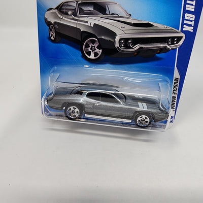 '71 Plymouth GTX * Kmart Only Grey * 2009 Hot Wheels