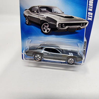 '71 Plymouth GTX * Kmart Only Grey * 2009 Hot Wheels