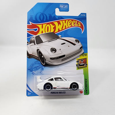 Porsche 993 GT2 #174 * White * 2021 Hot Wheels