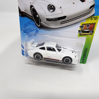 Porsche 993 GT2 #174 * White * 2021 Hot Wheels