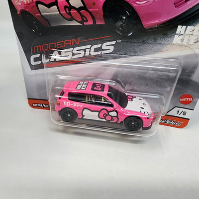 Honda Civic EG Hello Kitty * Hot Wheels Car Culture Modern Classics