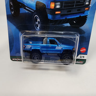 '87 Toyota Pickup Truck * Blue * Hot Wheels Car Culture Toyota Series