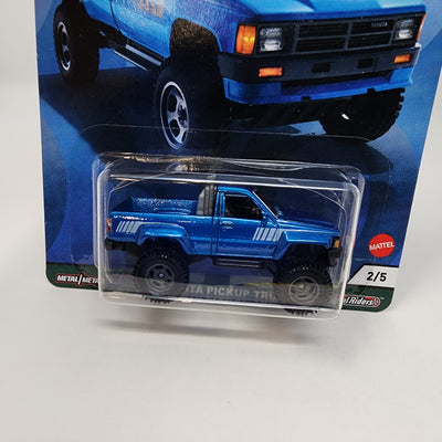 '87 Toyota Pickup Truck * Blue * Hot Wheels Car Culture Toyota Series