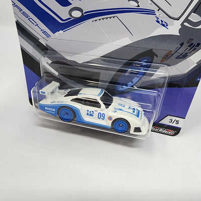 '78 Porsche 935-78 * White * Hot Wheels Car Culture Silhouettes