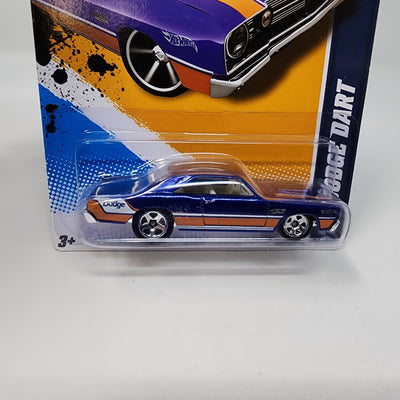 '68 Dodge Dart * Variation Large Rear Tire * 2012 Hot Wheels