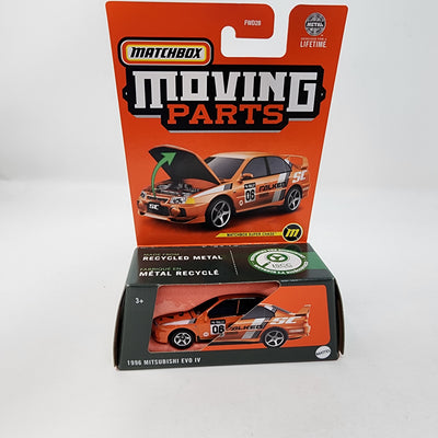 1996 Mitsubishi EVO IV * SUPER CHASE * 2024 Matchbox Moving Parts