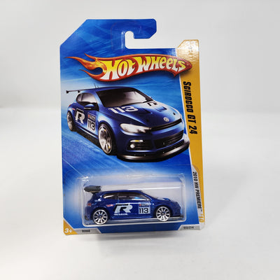 Scirocco GT 24 #33 * Blue * 2010 Hot Wheels PREMIERE