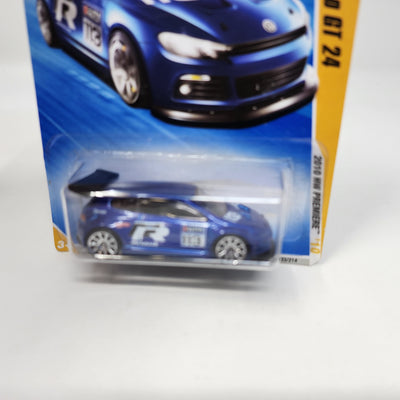 Scirocco GT 24 #33 * Blue * 2010 Hot Wheels PREMIERE