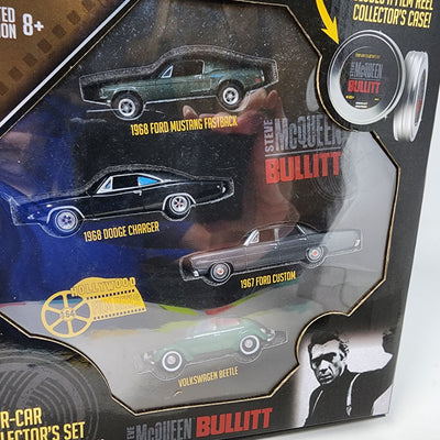 Bullitt Steve McQueen 4-Pack * Greenlight Film Reels Hollywood