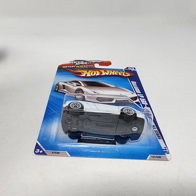 Lamborghini Gallardo LP 560-4 #121 * White * 2010 Hot Wheels