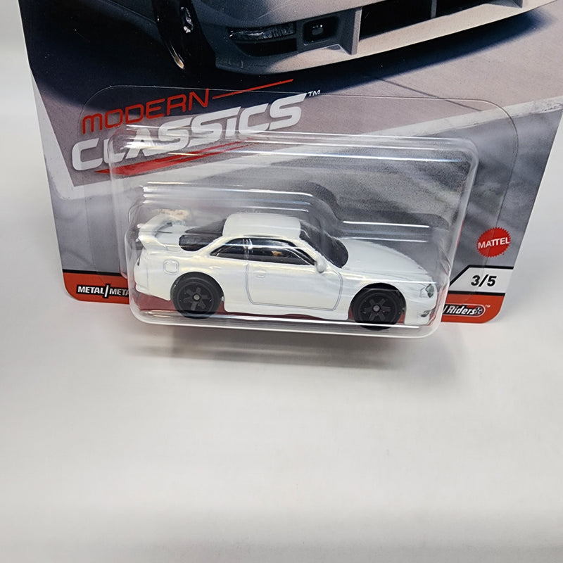 Nissan Silvia S14 * WHITE * Hot Wheels MODERN CLASSICS 2 Car Culture