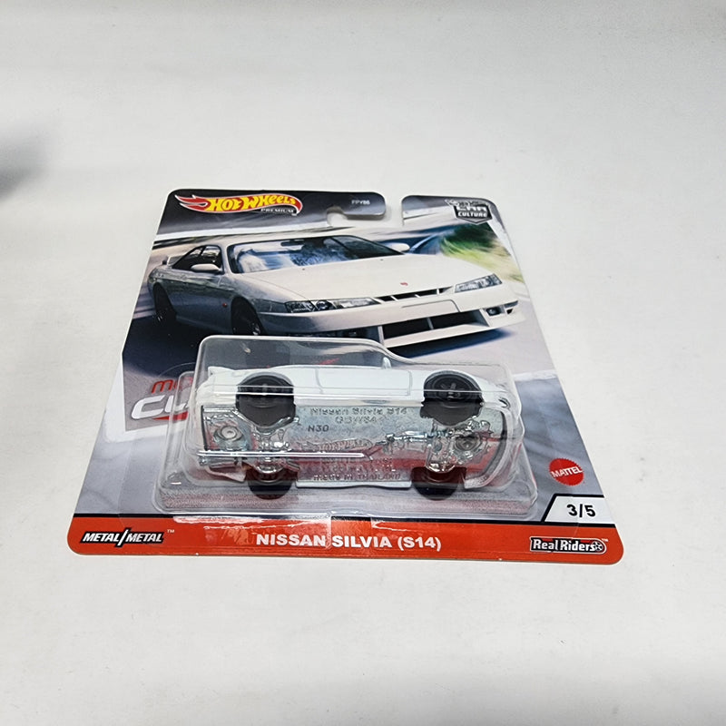 Nissan Silvia S14 * WHITE * Hot Wheels MODERN CLASSICS 2 Car Culture