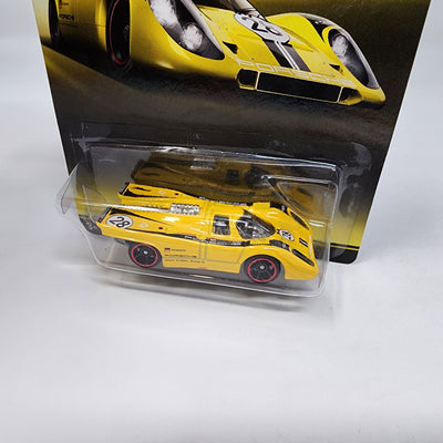 Porsche 917K * Yellow * Hot Wheels Porsche series Walmart Only