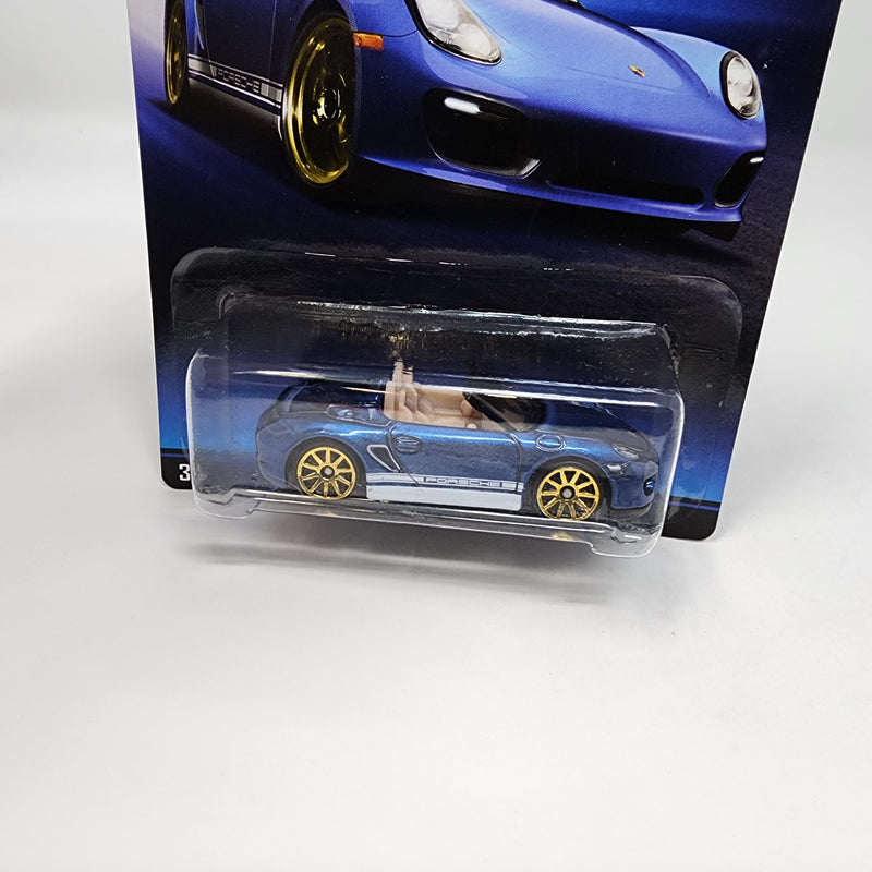 Porsche Boxster Spyder 6/8 * Hot Wheels Porsche series Walmart Only