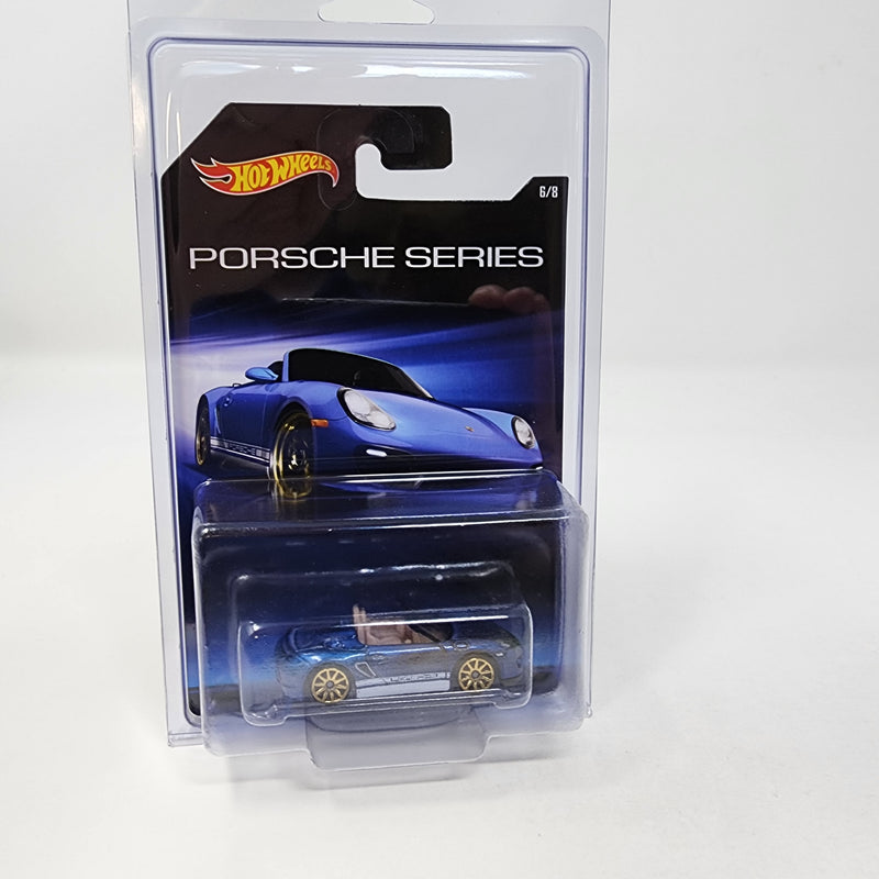 Porsche Boxster Spyder 6/8 * Hot Wheels Porsche series Walmart Only