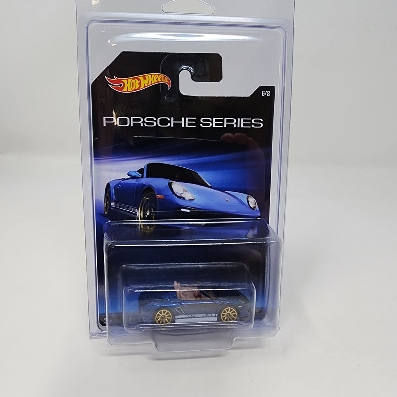 Porsche Boxster Spyder 6/8 * Hot Wheels Porsche series Walmart Only