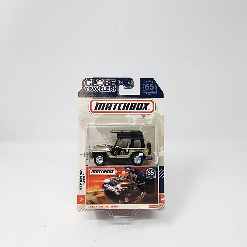 Jeep Wrangler * Matchbox Globe Travelers 65th Ann.