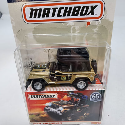 Jeep Wrangler * Matchbox Globe Travelers 65th Ann.