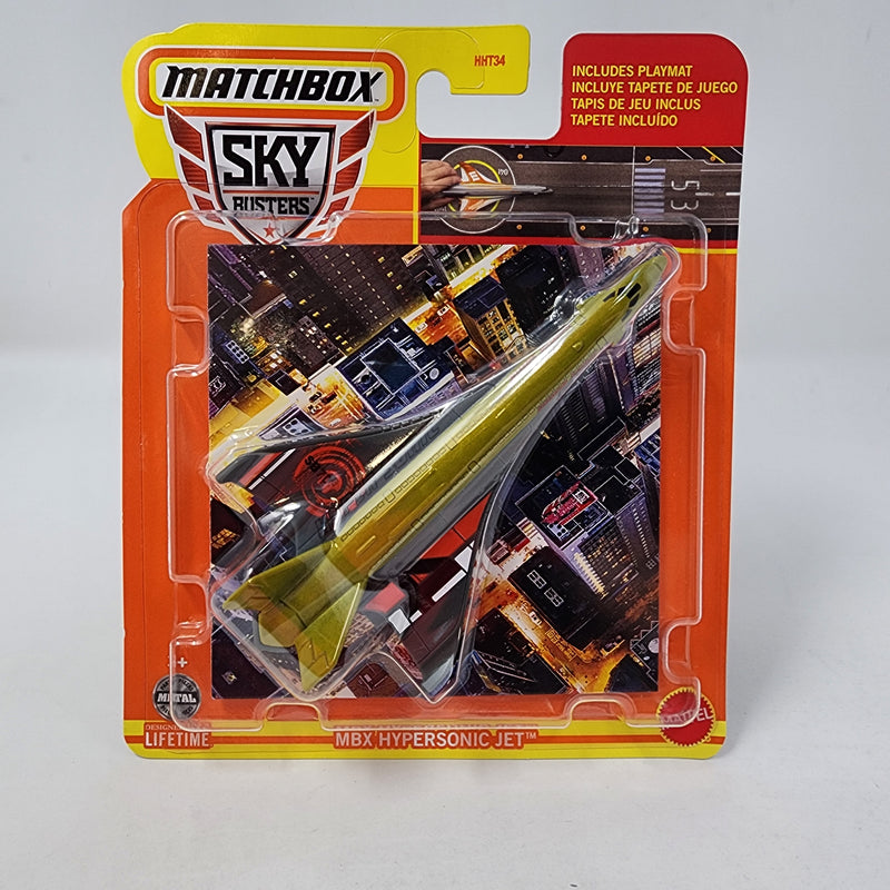 Hypersonic Jet * 2024 Matchbox Sky Busters New!! Case M