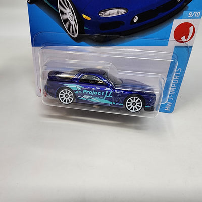 '95 Mazda RX-7 #170 * Blue * 2024 Hot Wheels Case Q