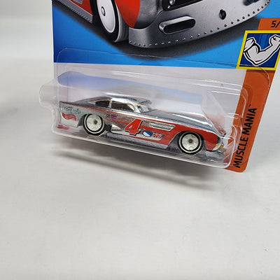 Aston Martin DB4GT High-Speed #219 * Silver * 2024 Hot Wheels Case P