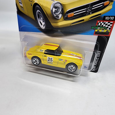 Honda S800 Racing #209 * YELLOW * 2024 Hot Wheels Case Q