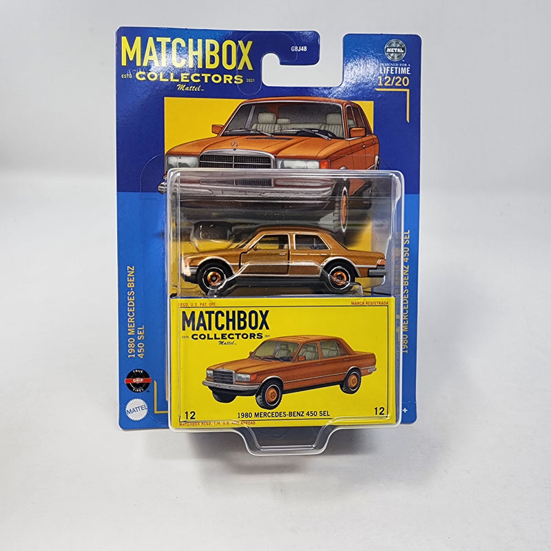 1980 Mercedes-Benz 450 SEL * 2024 Matchbox Collectors Case Y