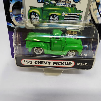 '53 Chevy Pickup GREEN * Muscle Machines