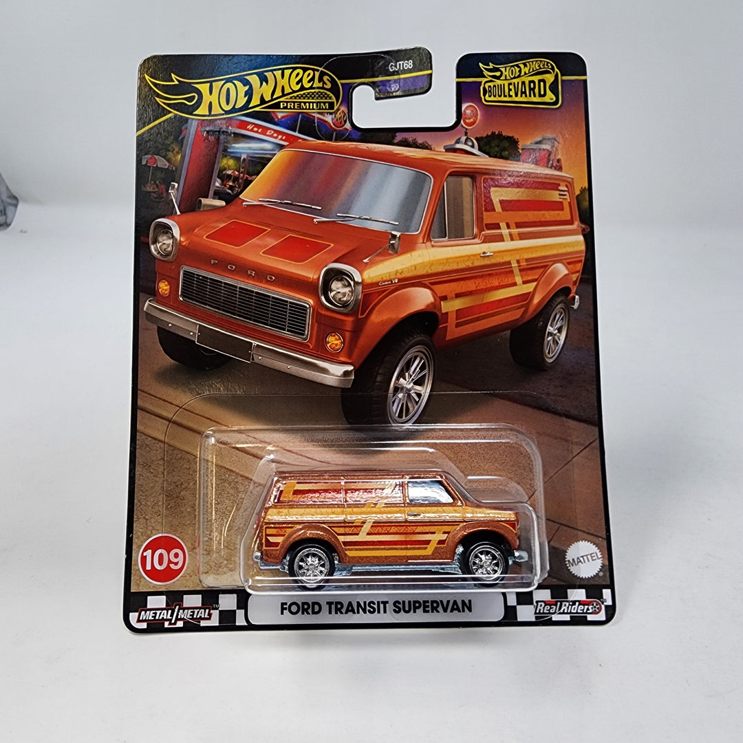 Ford Transit Supervan #109 * 2024 Hot Wheels Boulevard Case