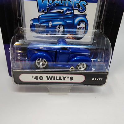 '40 Willys * Blue * Muscle Machines