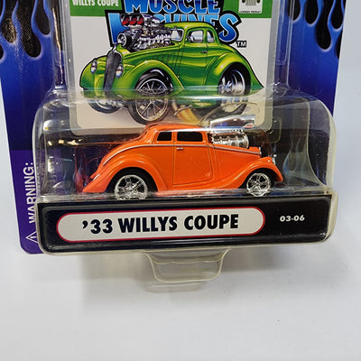 '33 Willys Coupe Orange * Muscle Machines