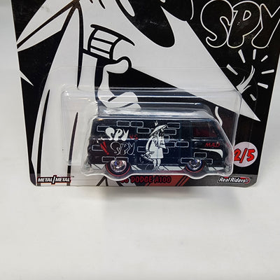 '66 Dodge A100 Spy MAD * BLACK * Hot Wheels Pop Culture