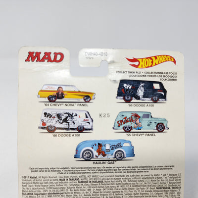 '66 Dodge A100 Spy MAD * BLACK * Hot Wheels Pop Culture